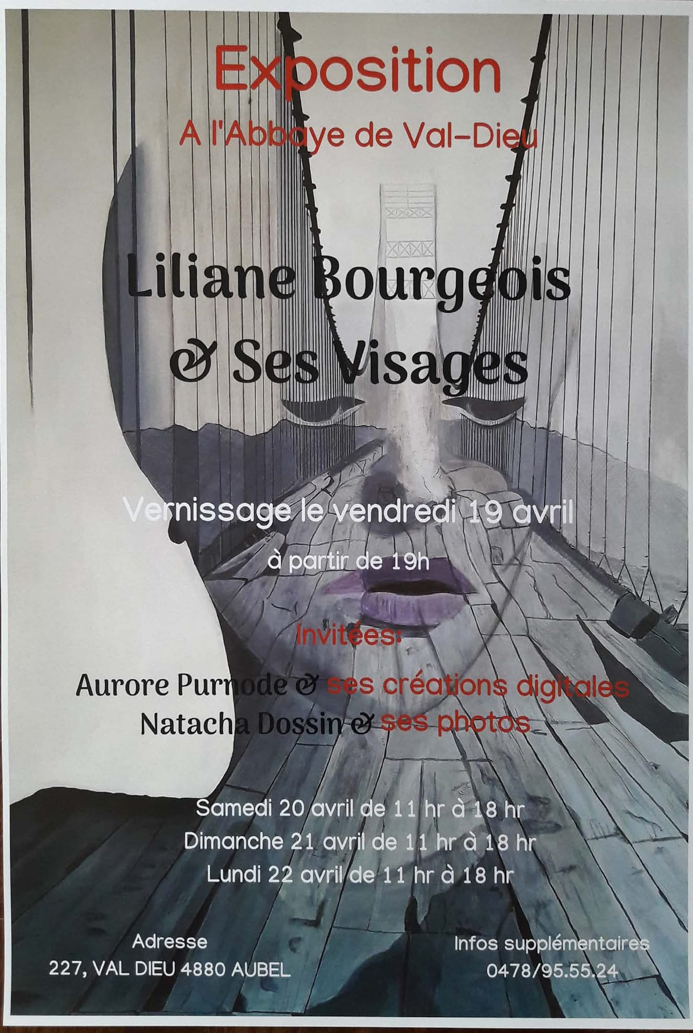 Liliane Bourgeois et ses visages 